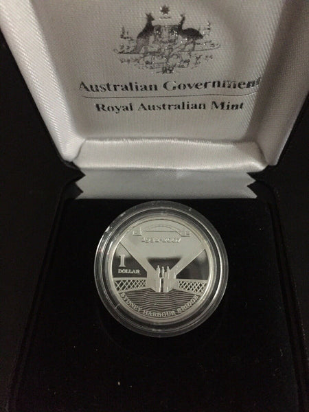 2007 Sydney Harbour Bridge $1 Silver  Proof Coin