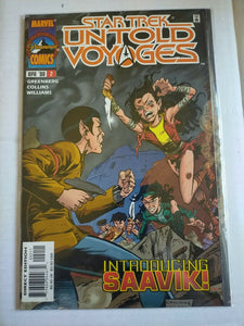 Marvel Paramount 2 April 1998 Star Trek Untold Voyages Comic