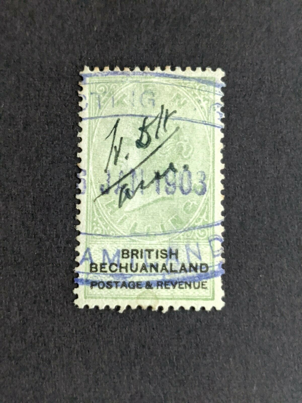 Bechuanaland 1903 Postage & Revenue Stamp SG 13 Used