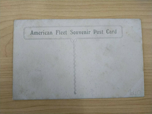 American Vintage USS Kearsage American Fleet Souvenir Postcard