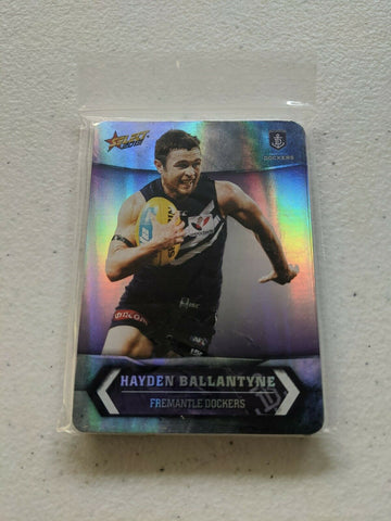 2015 Select Champions Trading Card Silver Foil Parallel Team Set Fremantle
