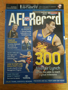2004 July 16-18 Round 16 Melbourne v Western Bulldogs Football Record