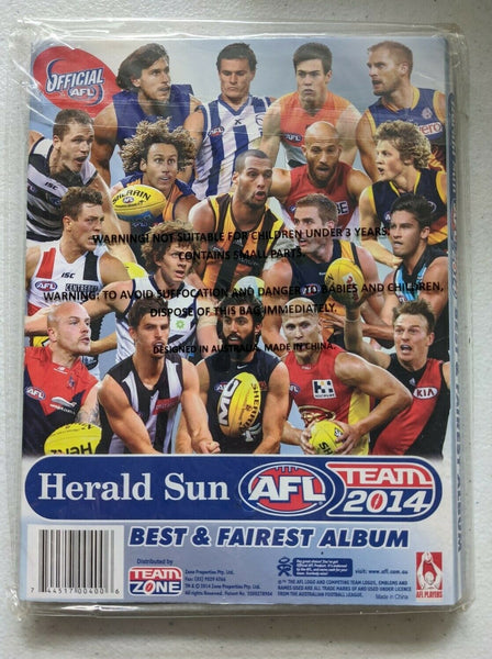 2014 Herald Sun Teamcoach Best And Fairest Album Sealed