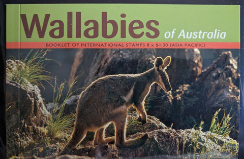 Australia Wallabies Prestige Stamp Booklet PB132 International Post animals