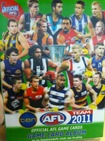 2011 Team coach Complete Set Of Commons