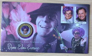 2006 50 Cents Dame Edna Everage Australian PNC 1st Day Issue