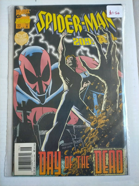 Marvel 1995 June #32 Spiderman 2099 Comic Day of the Dead
