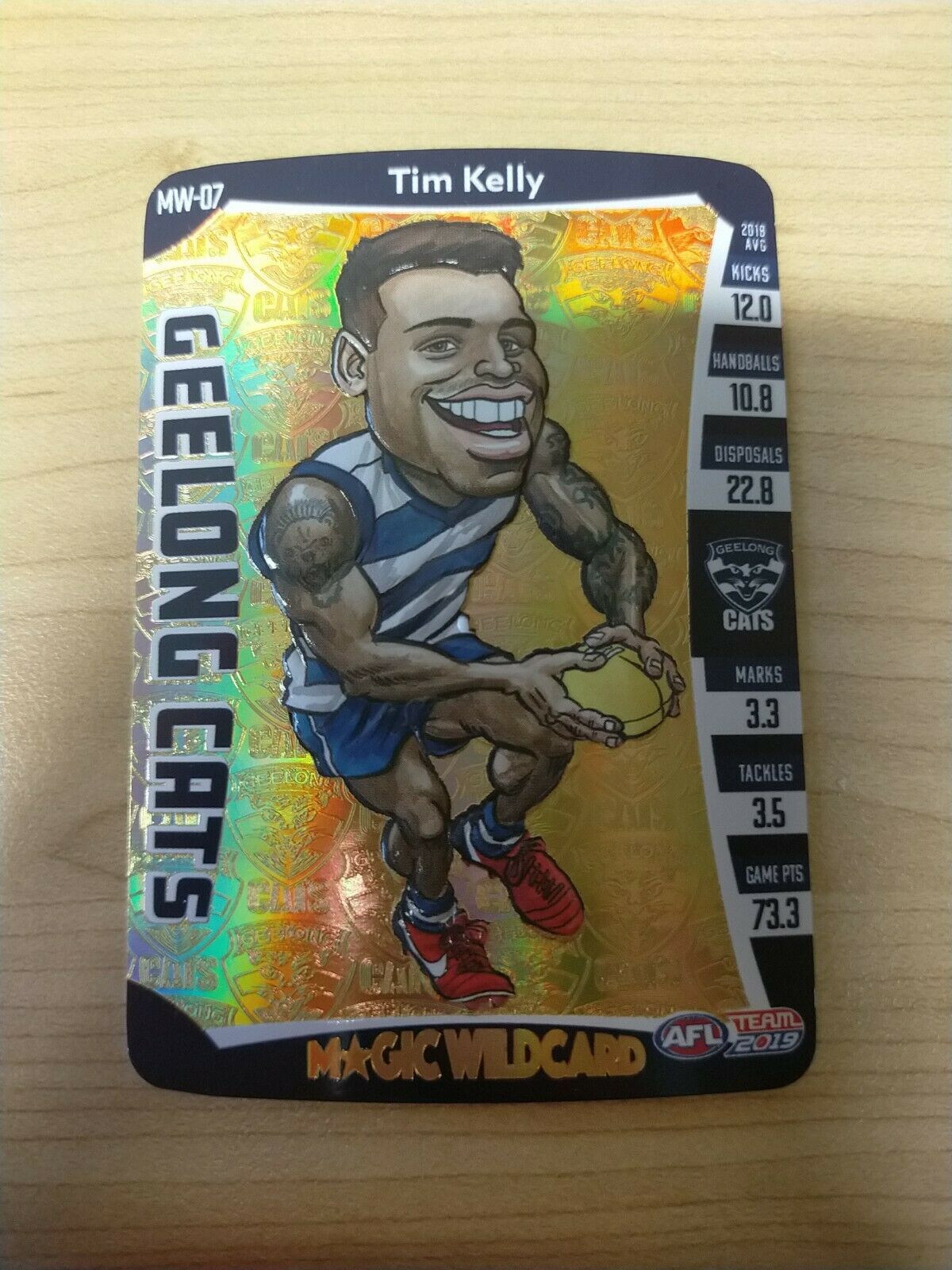 2019 Teamcoach Magic Wildcard Tim Kelly Geelong