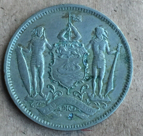 North Borneo 1903 5 Cents Fine Condition