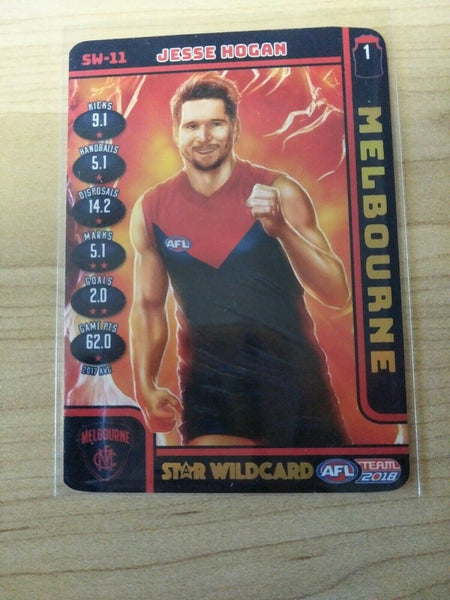 2018 Teamcoach Star Wildcard Jesse Hogan Melbourne Demons