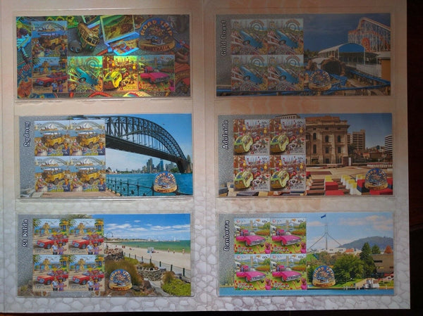 Road Trip Minisheet Collection 2013 Limited Edition only 200 issued