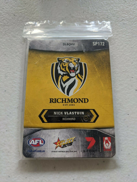 2015 Select Champions Trading Card Silver Foil Parallel Team Set Richmond Tigers