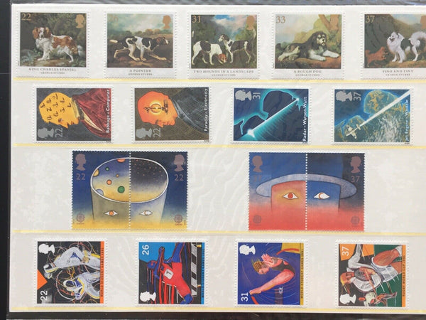 GB Great Britain 1991 Royal Mail Stamp Year Album Volume 8 Includes Years Issues.