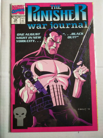 Marvel Comic Book The Punisher War Journal No.34 Sept 1991