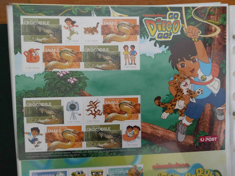 Australia Post 50c Souvenir Sheet - Go Diego Go!