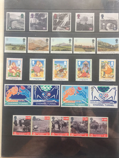 GB Great Britain 1994 Royal Mail Stamp Collectors Pack. Includes Years Issues.