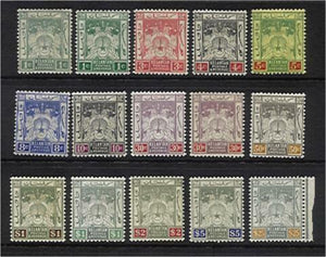 Kelantan Malayan States SG 1/12 + 1a + 7a  Set to $25 including a numbers. MLH
