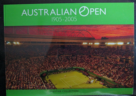 Australia, Australian Open Tennis Tournament Prestige Stamp Booklet PB54 sport