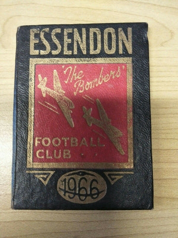VFL 1966 Essendon Football Club Membership Season Ticket No. 5537
