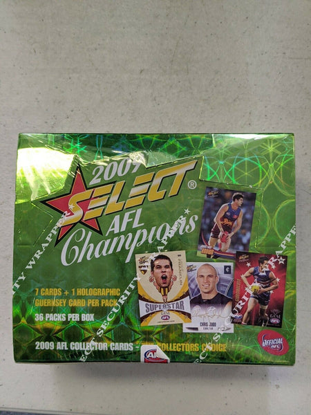 2009 AFL Select Champions Sealed Box (36 packs)