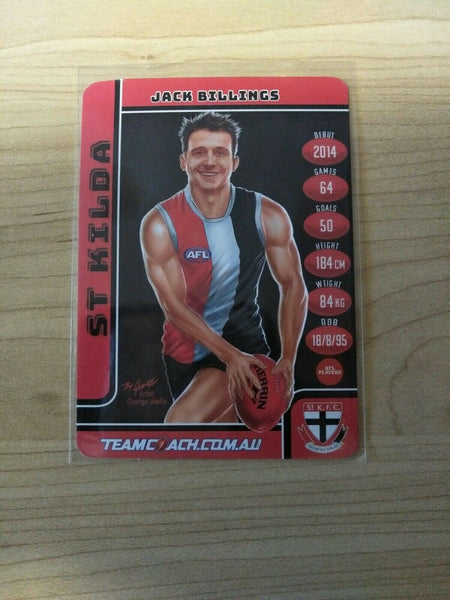 2018 Teamcoach Star Wildcard Jack Billings St Kilda Saints