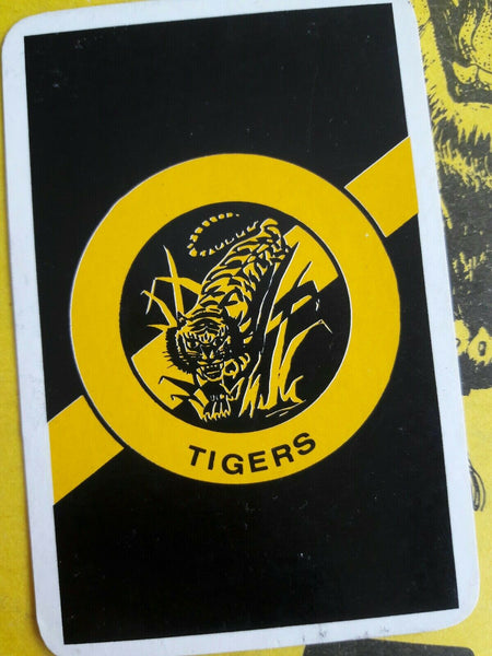 Richmond Tigers VFL Collection Including Lovely Playing Card And Publications