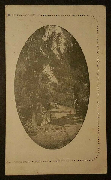 Australia Letter Card 1d Kangaroo Portland Botanic Gardens -marks LC14 -15 C