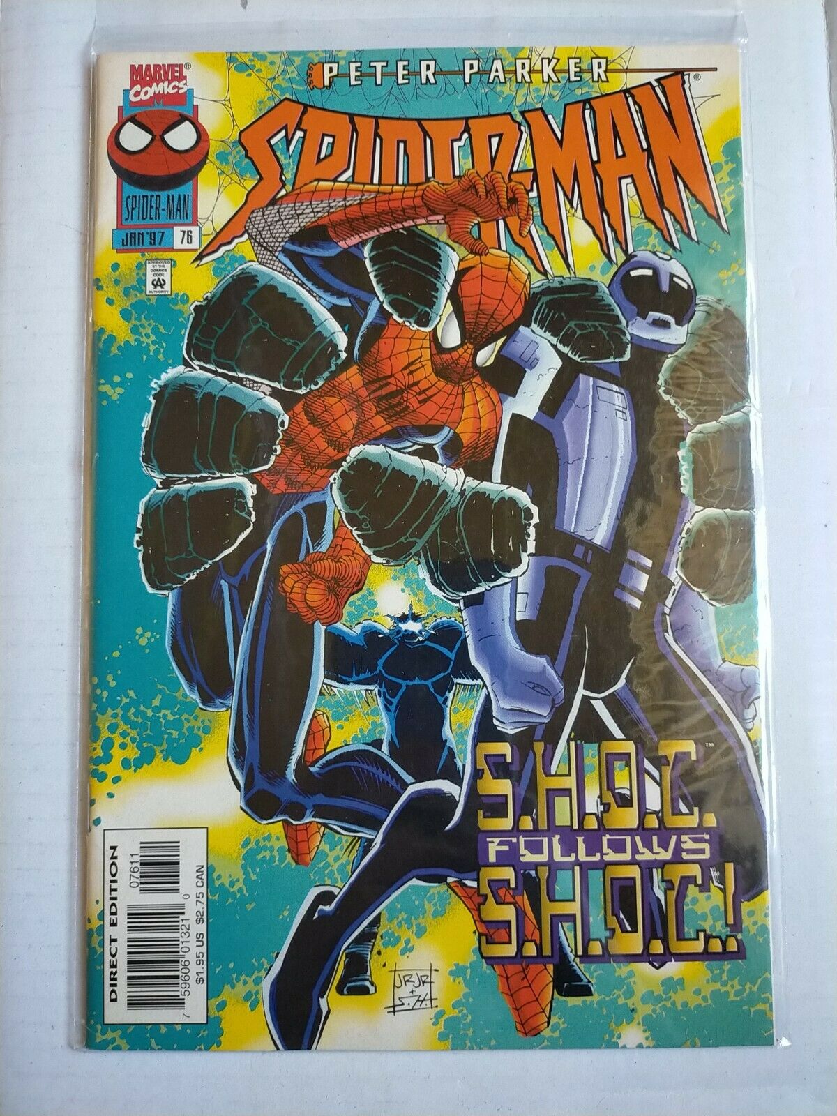Marvel 1997 January #76 Peter Parker Spider-Man Comic