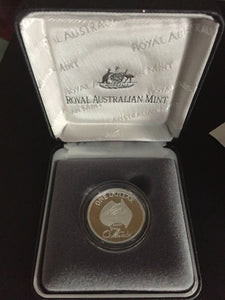 Australia 2002 Royal Australian Mint $1 Outback Silver Proof Coin