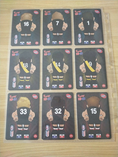 2016 AFL Teamcoach Footy Pop-Ups Complete Set Of 54 Cards