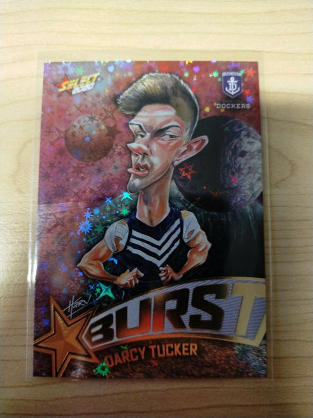 2020 Select Footy Stars Galactic Starburst Fremantle Darcy Tucker No.197/210