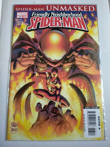 Marvel 2001 #13 Spider-Man Unmasked Friendly Neighbourhood Spider-Man Comic
