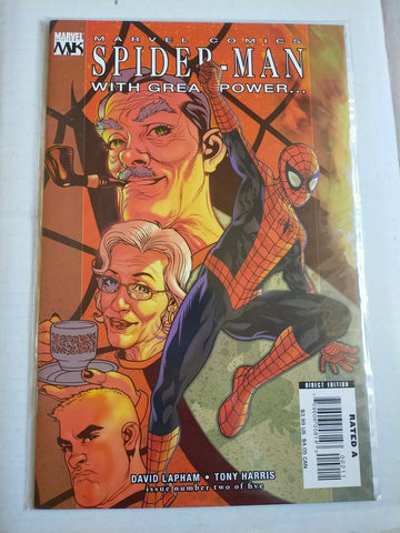 Marvel MK 2008 Marvel Knights Spider-Man With Great Power Comic Issue 2 of 5