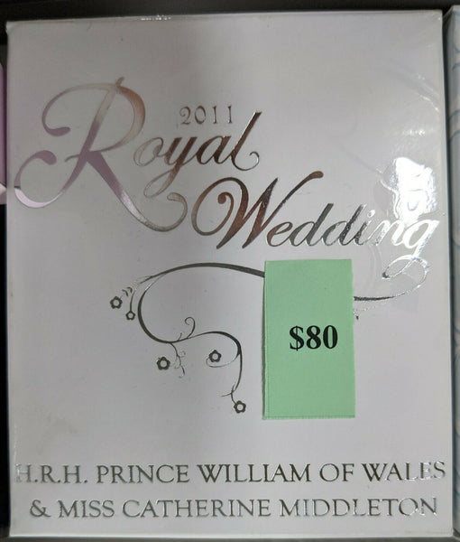 2011 Australia Perth Mint Royal Wedding 1 Ounce Silver Proof Coin