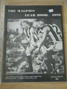 VFL 1979 Collingwood Football Club The Magpies Year Book