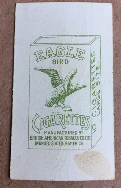 Thailand Set of Eagle Bird Thai Costumes Cigarette Cards