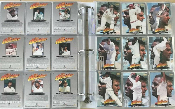 Futera The Decider 1996 Cricket Card Collection Full Set