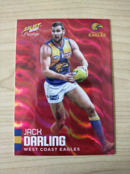 2020 Select Prestige Red Parallel Jack Darling West Coast No. 159/170