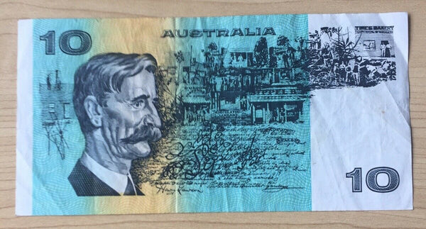 Australia R313 $10 Fraser/Cole Banknote Circulated