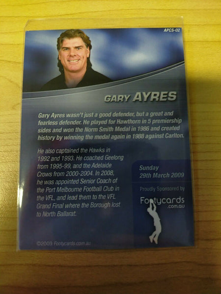 2009 Australia's Premier Collectables Show Football Card Gary Ayres 079/300