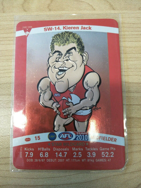 2010 Teamcoach Star Wildcard Kieren Jack Sydney Swans SW-14