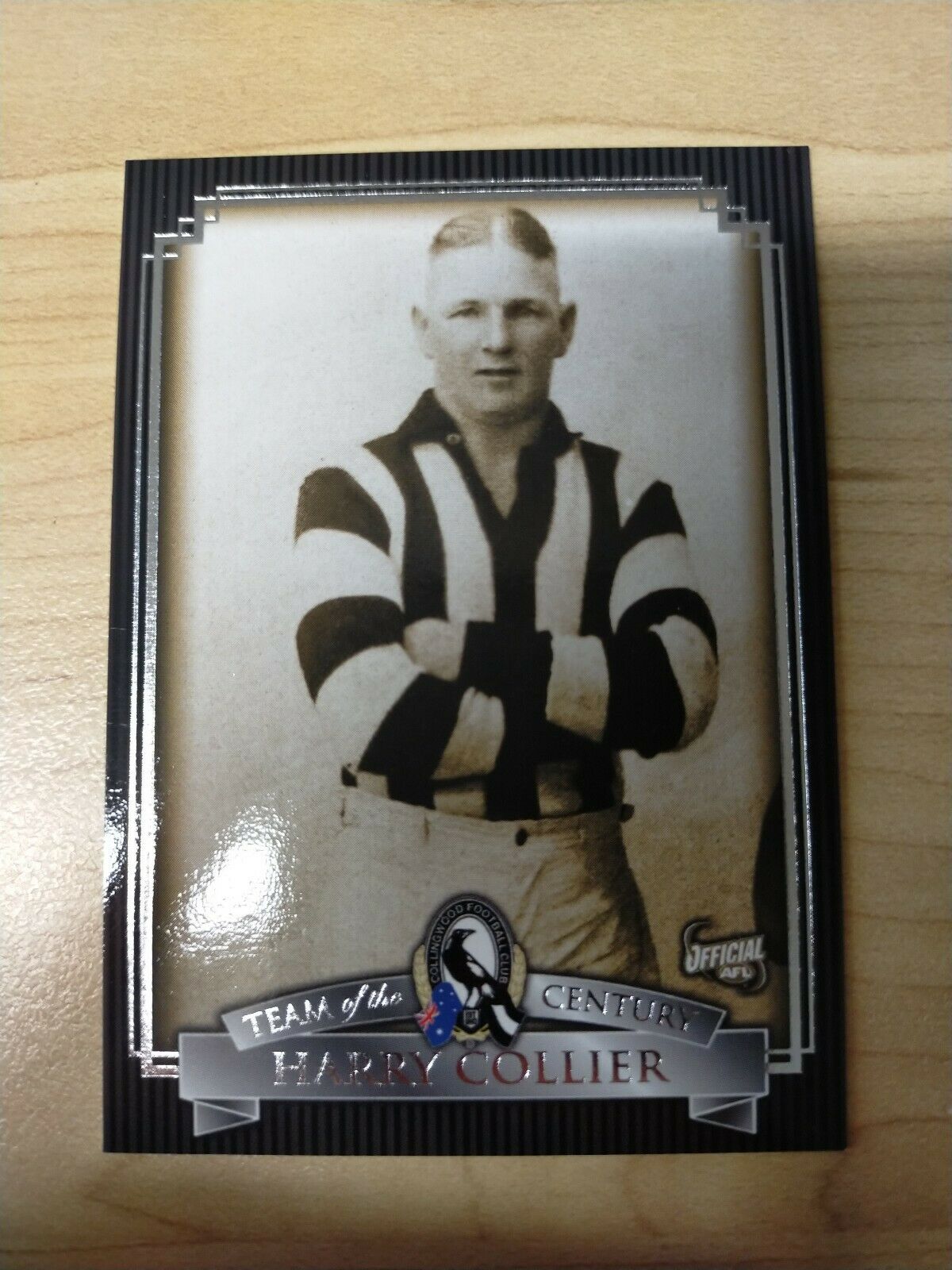 Select ESP Official AFL Collingwood Team Of The Century Harry Collier (36)