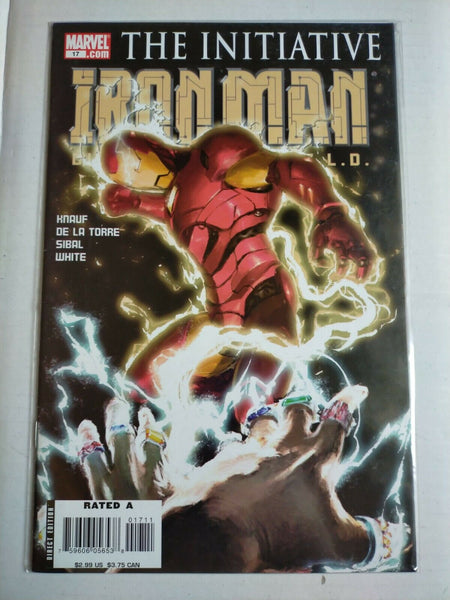Marvel Comic Book The Initiative Iron Man No.17