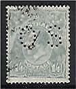 Australia KGV SG O96, 1/4d pale greenish blue  Small Multiple wmk Perf 14 Stamp