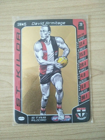 2016 Teamcoach Star Wildcard David Armitage St Kilda SW-15