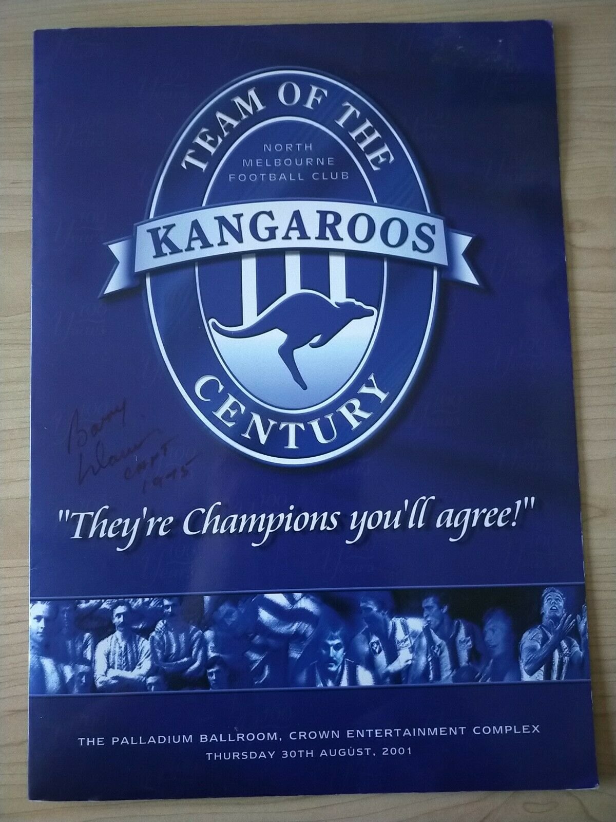 Collection Of North Melbourne Football Club Signed Memorabilia