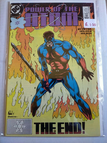 DC 18 November 1989 Power of the Atom Comic