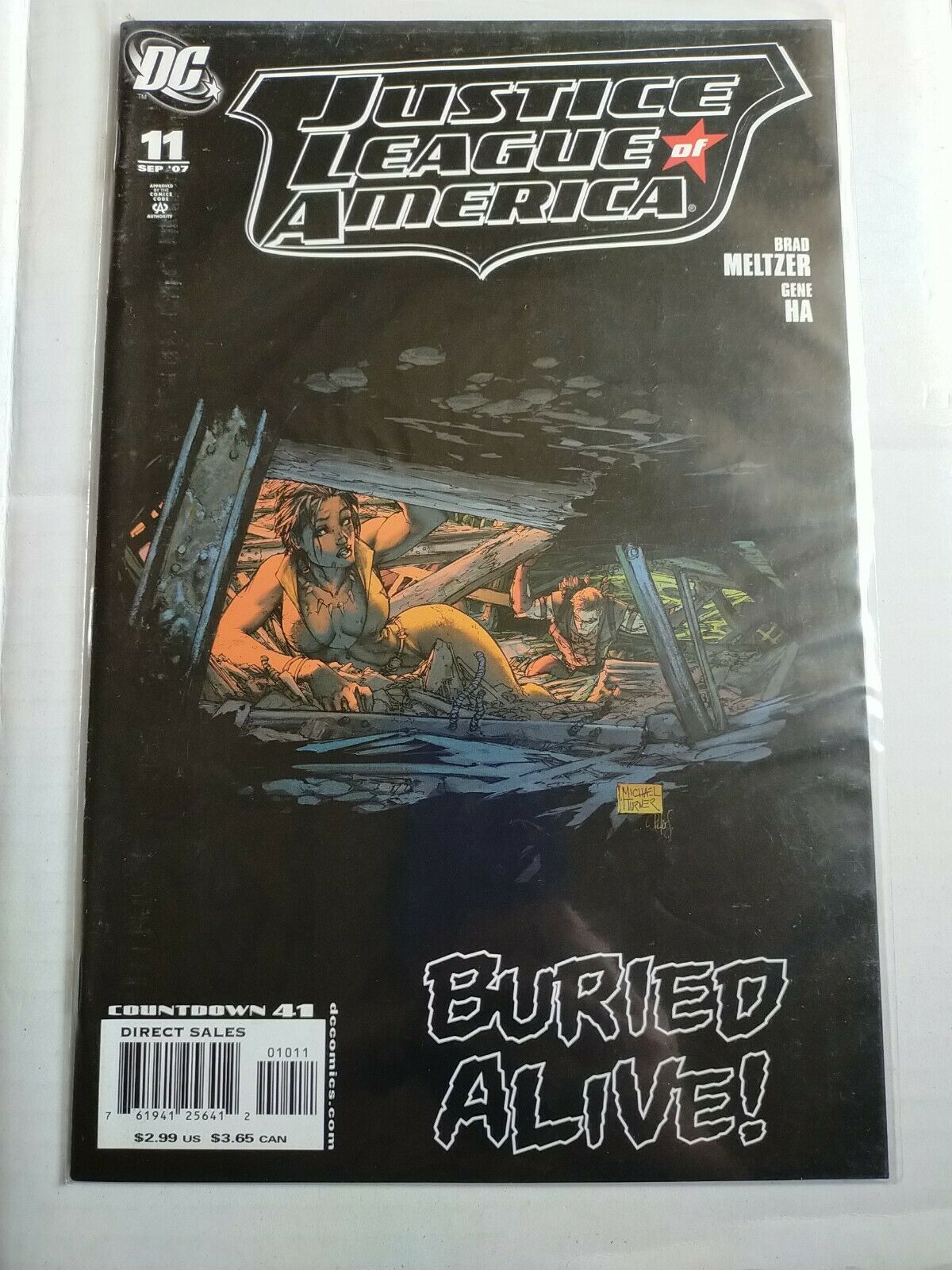 DC 2007 September #11 Justice League of America Comic