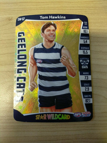 2019 Teamcoach Star Wildcard Tom Hawkins Geelong SW-07