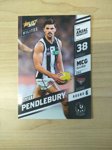 2019 AFL Select HILITES Card SCOTT PENDLEBURY Collingwood